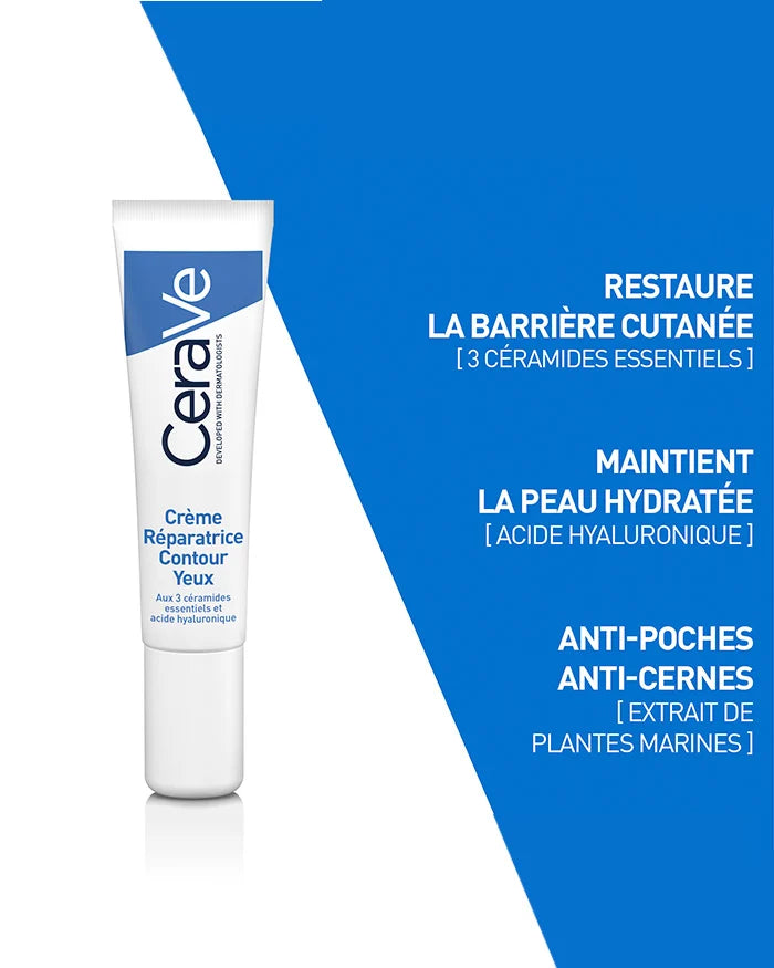 CeraVe Crème Réparatrice Contour des Yeux 14 ml