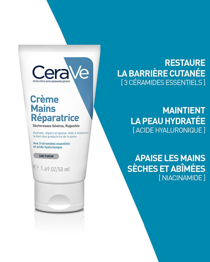 CERAVE CREME MAINS REPARATRICE 100ML
