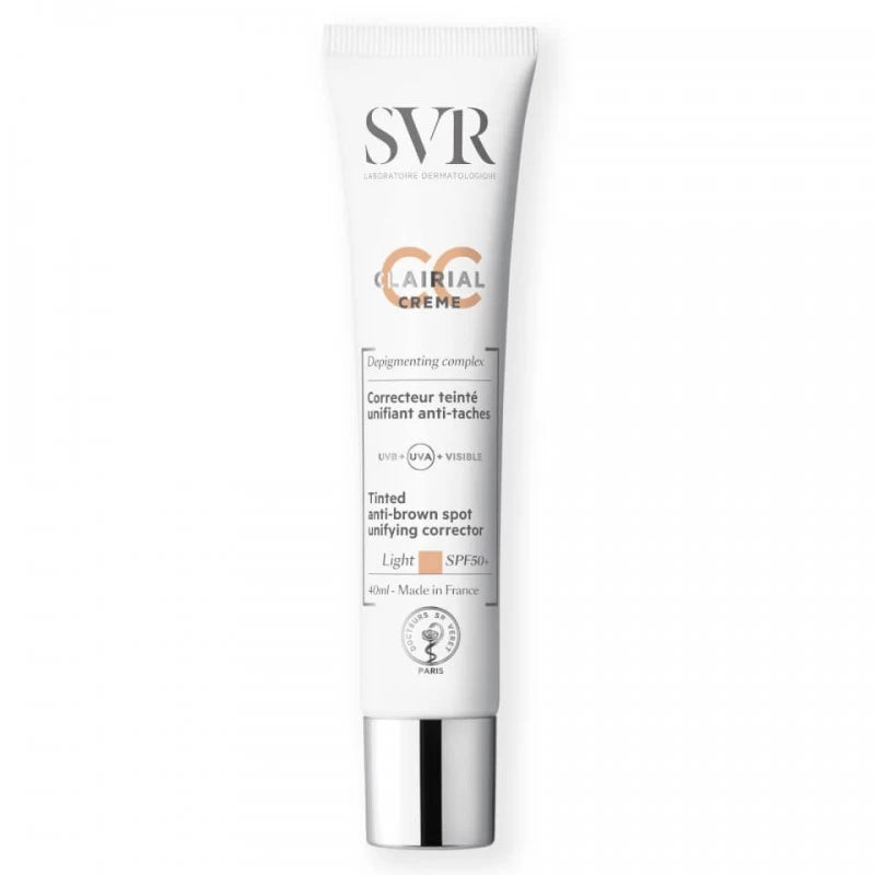 SVR CLAIRIAL CC Crème SPF 50+ teinte Light 40 ml