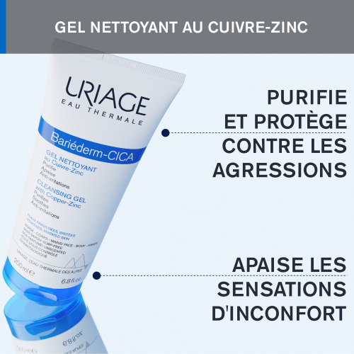URIAGE BARIÉDERM-CICA GEL NETTOYANT 200ML