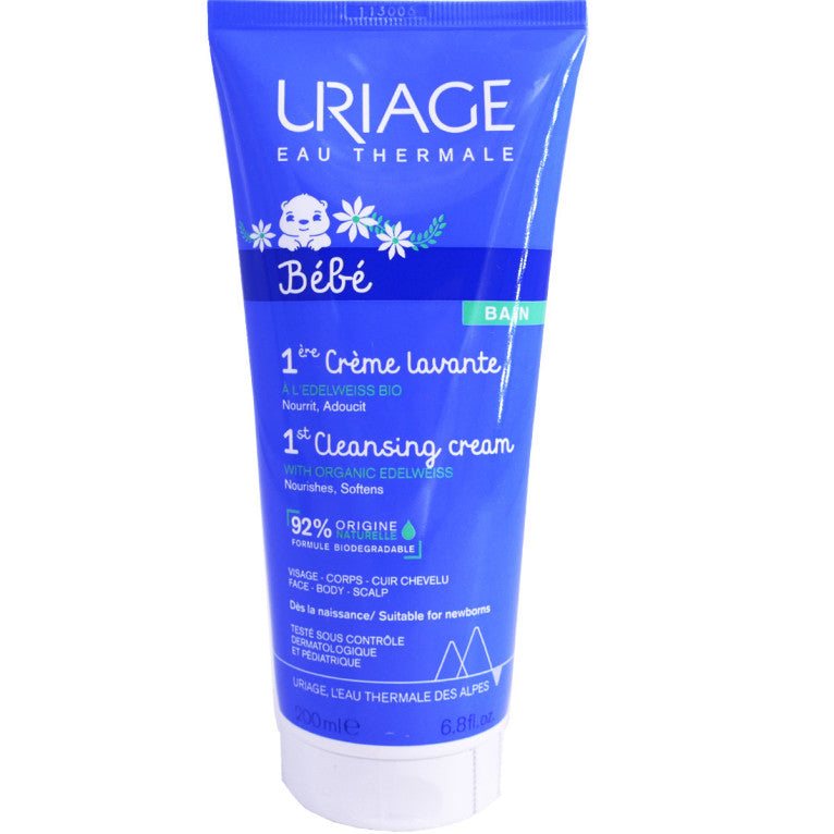 URIAGE BÉBÉ 1ère CRÈME LAVANTE 200ML