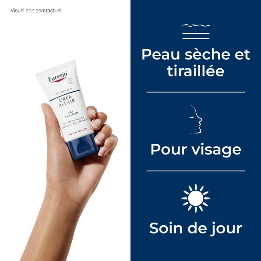 EUCERIN UreaRepair Crème Visage 5% d'Urée 50ML