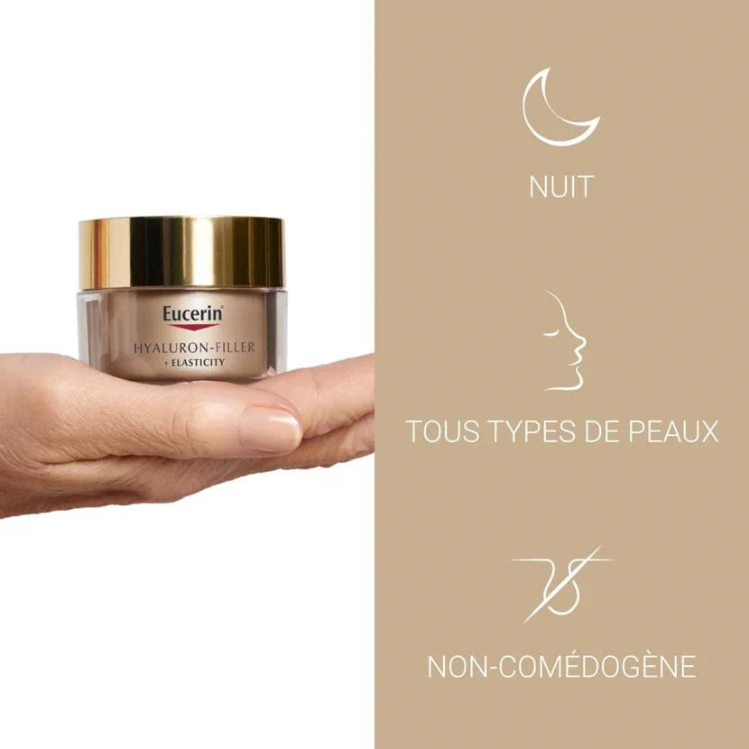 EUCERIN HYALURON FILLER ELASTICITY SOIN DE NUIT 50ML
