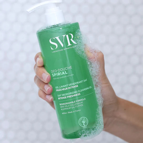 SVR SPIRIAL DEO DOUCHE GEL LAVANT 400ML