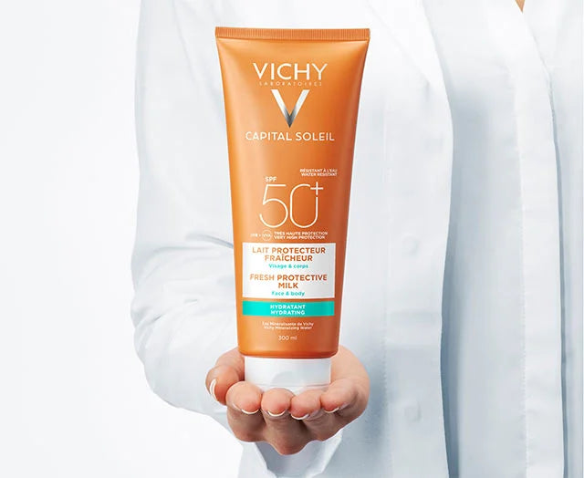 VICHY CAPITAL SOLEIL LAIT PROTECTEUR HYDRATANT INVISIBLE SPF 50+ 300 ML