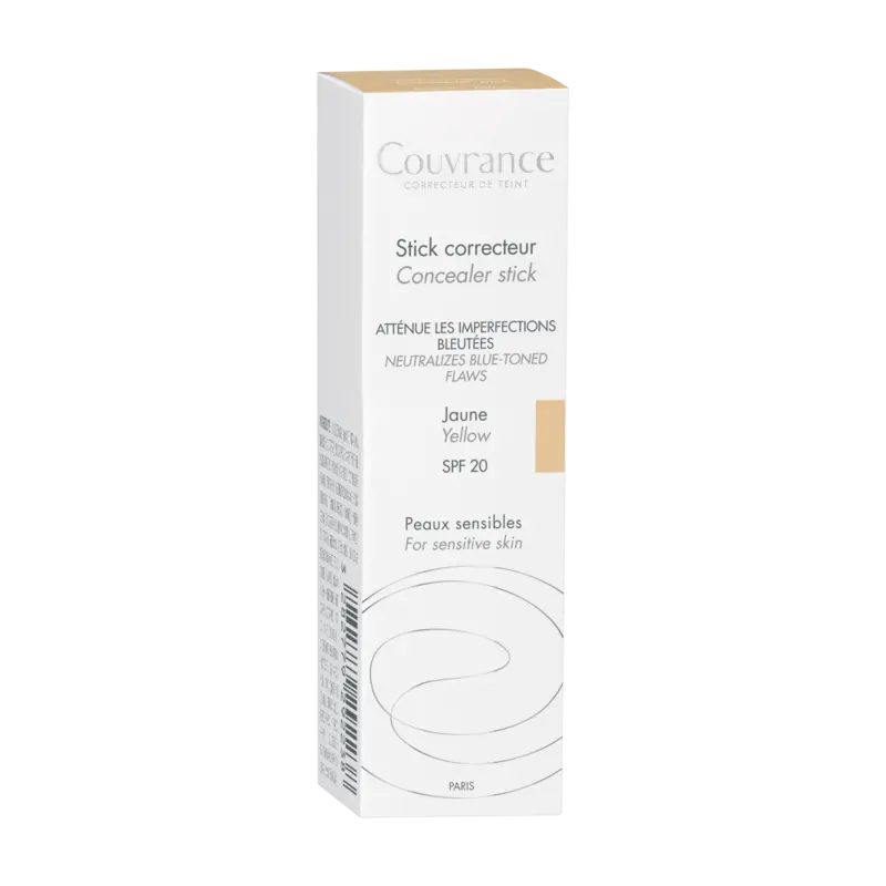 AVÈNE COUVRANCE STICK ANTI-CERNES 4G JAUNE