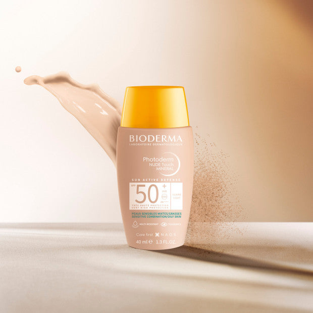 BIODERMA PHOTODERM NUDE TOUCH MINERAL SPF50+ TRES CLAIRE 40ML