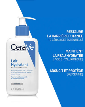 CERAVE LAIT HYDRATANT PEAUX SÈCHES A TRÈS SÈCHES 473 ml
