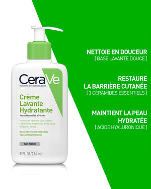 CERAVE CREME LAVANTE HYDRATANTE 473 ML
