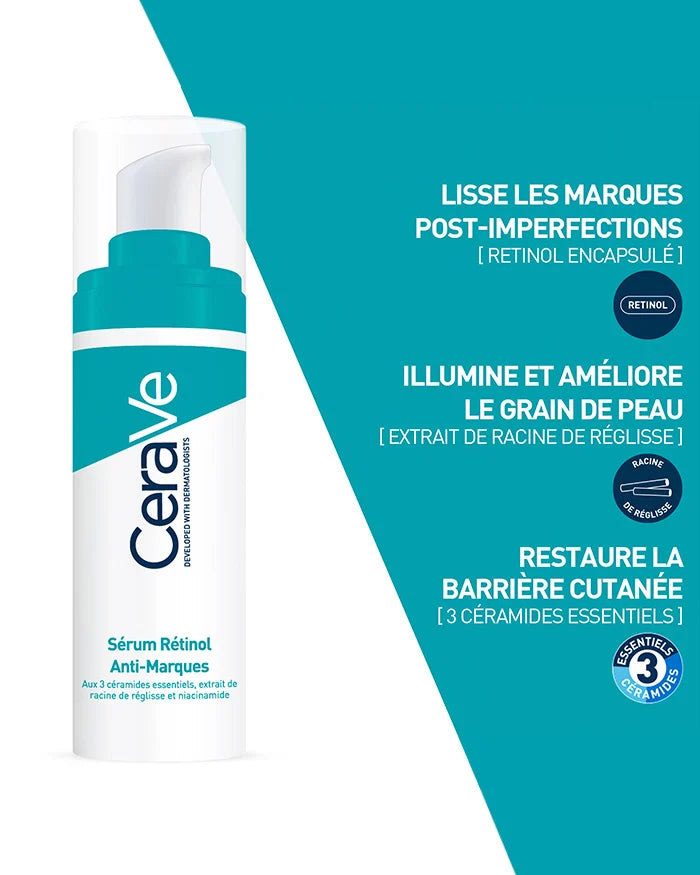CeraVe Sérum Rétinol Anti-Marque 30ml