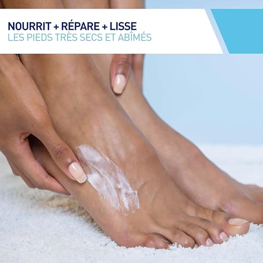 CERAVE CRÈME RÉGÉNÉRANTE PIEDS TRÈS SECS ABÎMÉS RUGUEUX FENDILLES 88ML