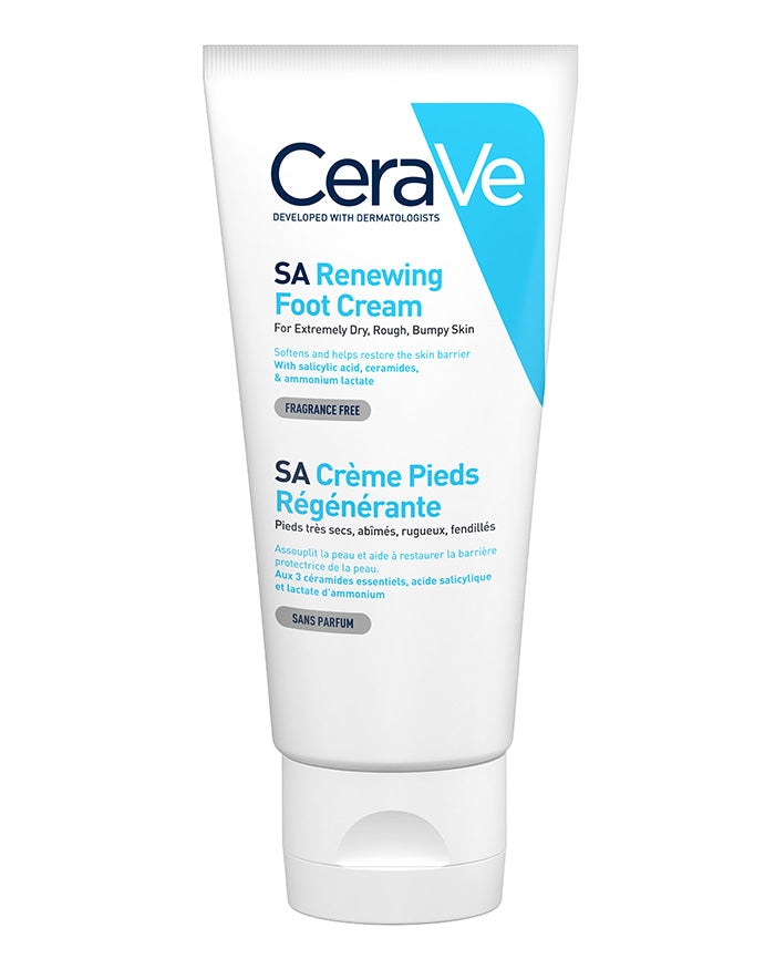 CERAVE CRÈME RÉGÉNÉRANTE PIEDS TRÈS SECS ABÎMÉS RUGUEUX FENDILLES 88ML