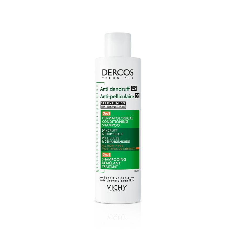 VICHY DERCOS SHAMP ANTIPELLICULAIRE 2EN1 200ML