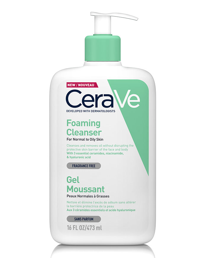 CERAVE GEL MOUSSANT PEAUX NORMALES A GRASSES 473 ML