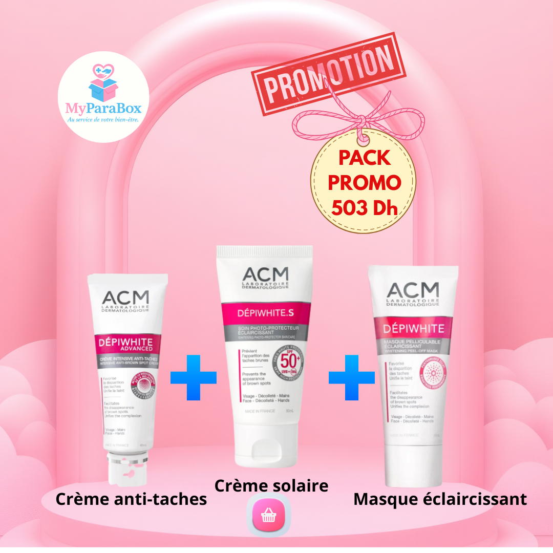 PACK ACM DEPIWHITE ROUTINE COMPLÈTE ANTI-TACHES