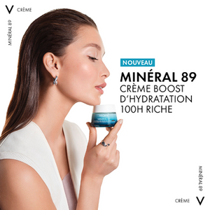 VICHY MINERAL 89 CREME BOOST D'HYDRATATION 100H RICHE 50 ML