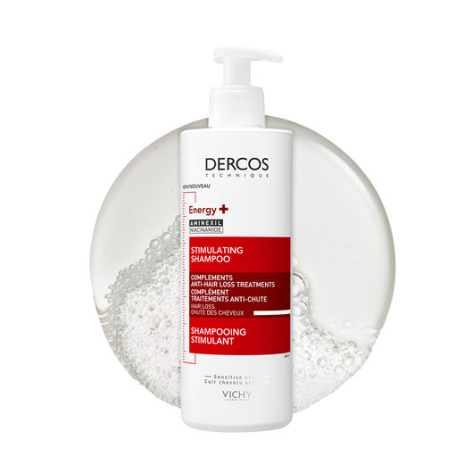 VICHY DERCOS TECHNIQUE ENERGY + SHAMPOING STIMULANT ANTI CHUTE 400 ml
