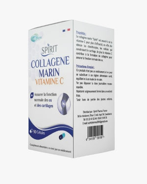 SPIRIT Collagène Marin Vitamine C 90 Gélules