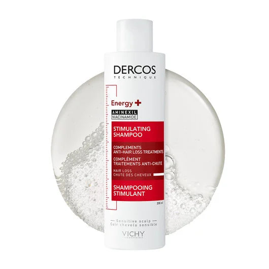 VICHY DERCOS TECHNIQUE ENERGY + SHAMPOING STIMULANT ANTI CHUTE 200 ml