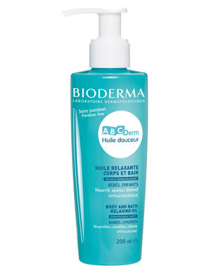 BIODERMA ABCDERM HUILE RELAXANTE CORPS & BAIN 200ML