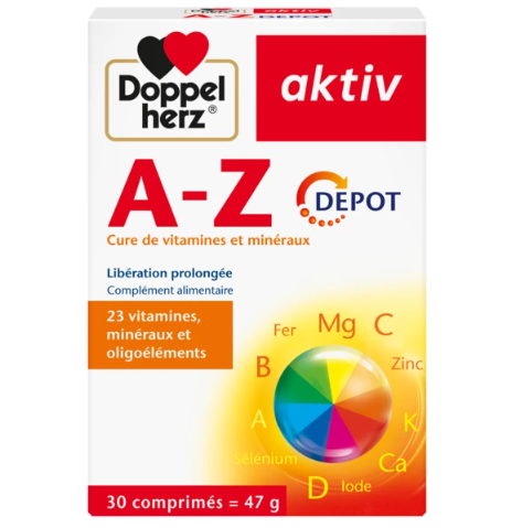 DOPPEL HERZ AKTIV A-Z  30 COMPRIMES