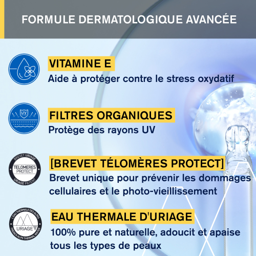 URIAGE BARIÉSUN CRÈME TEINTÉE SPF50+ TEINTE CLAIRE 50ML