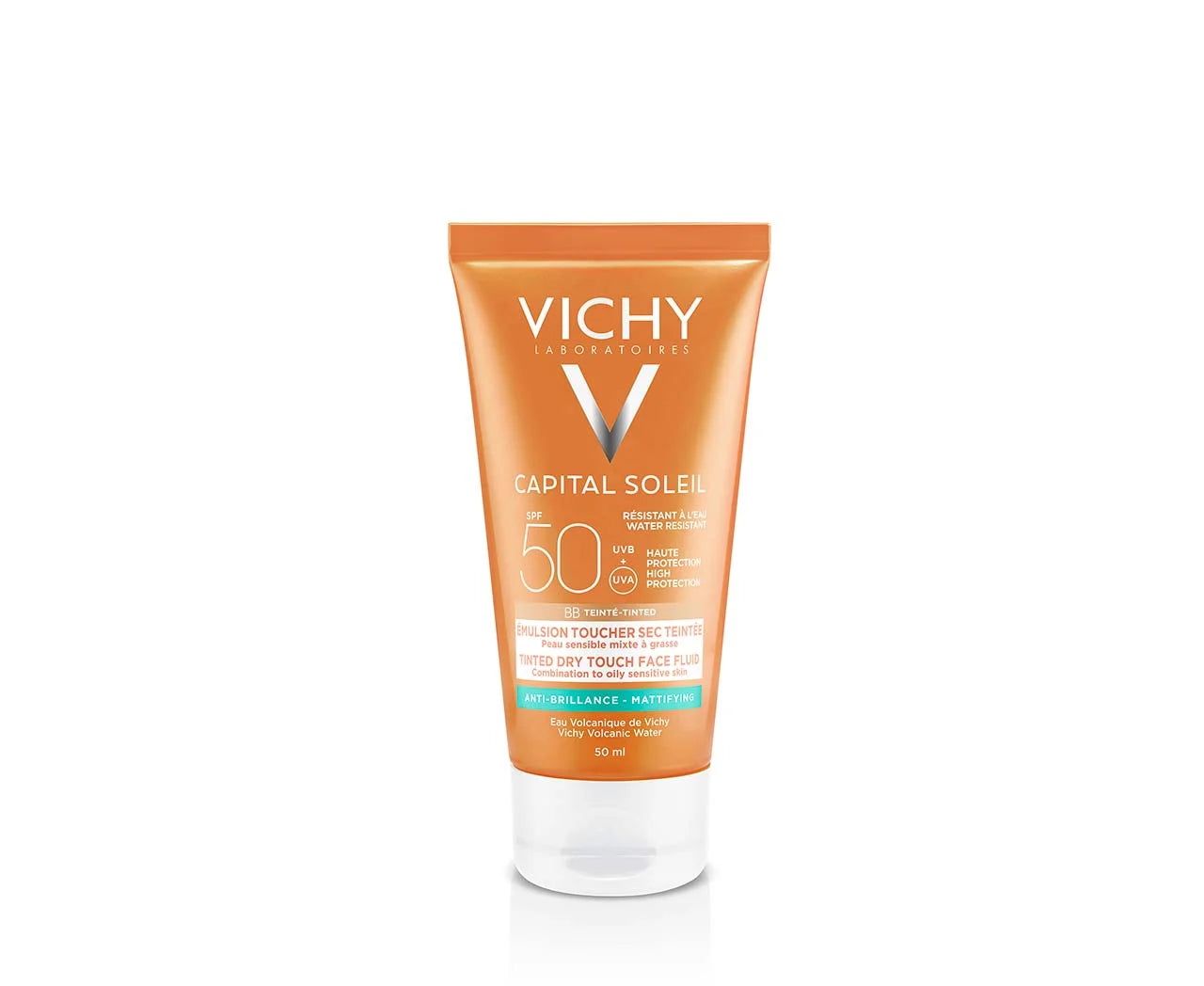 VICHY CAPITAL SOLEIL BB CREME ANTI-BRILLANCE TEINTEE TOUCHER SEC 50 ML