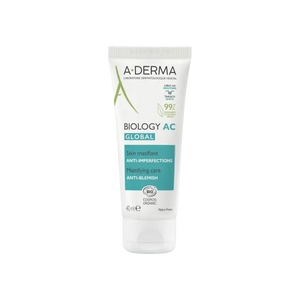 A-DERMA BIOLOGY AC GLOBAL SOIN MATIFIANT ANTI-IMPERFECTIONS 40ML