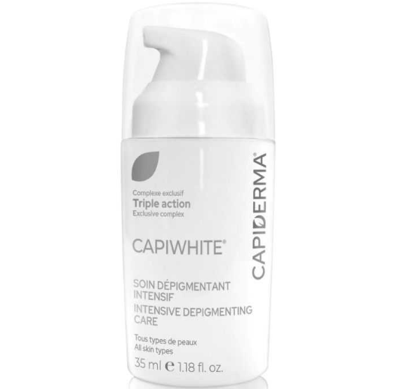 PACK CAPIDERMA: CAPIDERMA CAPIWHITE SOIN DEPIGMENTANT INTENSIF 35 ML + CAPIDERMA CAPISUN ECRAN SOLAIRE PHOTOPROTECTION EXTREME INVISIBLE SPF 50+ 50ml