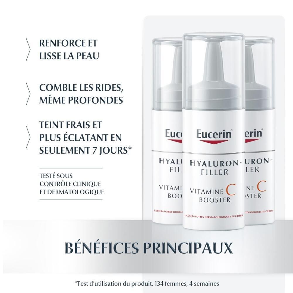 EUCERIN HYALURON-FILLER VITAMIN C BOOSTER 8ML X3