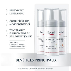EUCERIN HYALURON-FILLER VITAMIN C BOOSTER 8ML X3