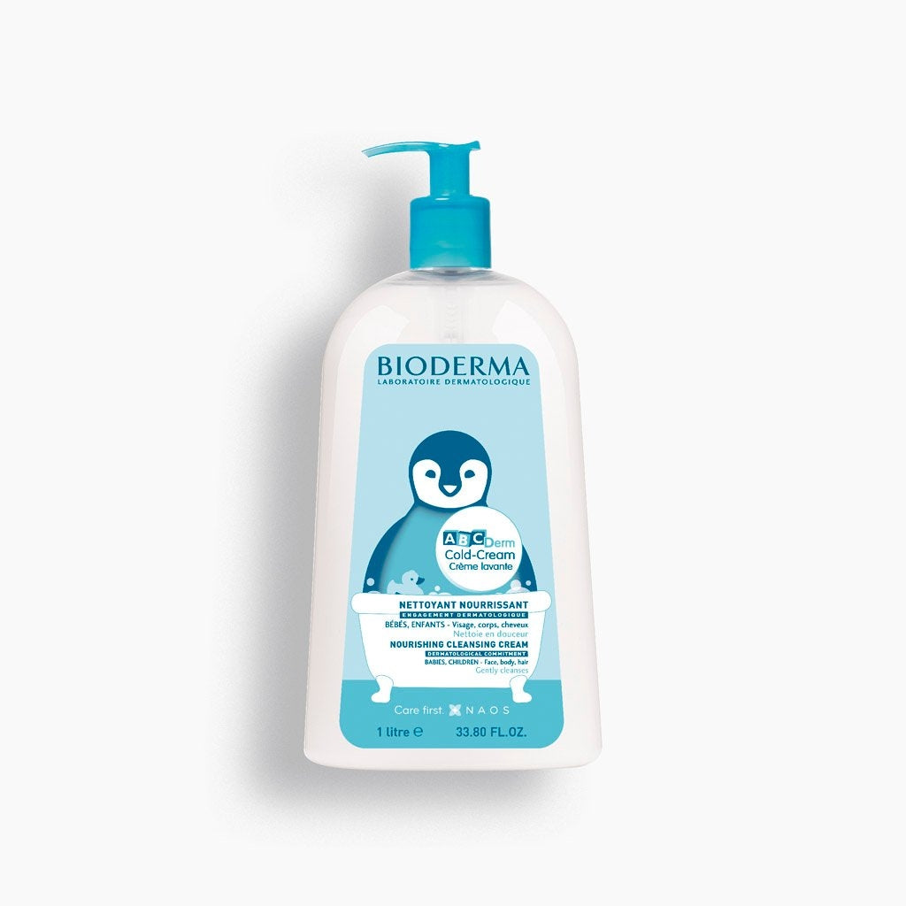 BIODERMA ABCDERM COLD CREAM CRÈME LAVANTE 1L