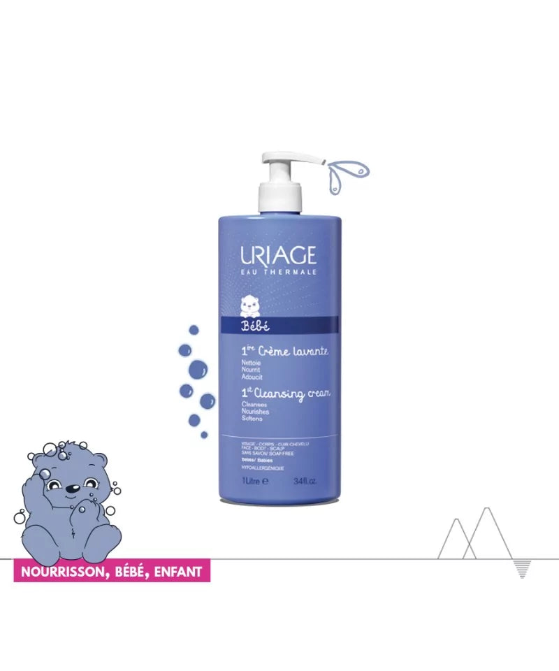 URIAGE BÉBÉ 1ère CRÈME LAVANTE 1L