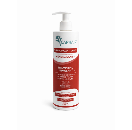 CAPHAIR PACK ANTI-CHUTE : SHAMPOING 400 ML + MASQUE 200 ML+ LOTION 125 ML+ COMPLEMENT ALIMENTAIRE 60 GÉLULES