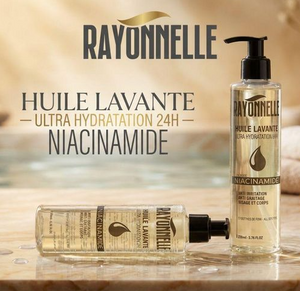 RAYONNELLE – HUILE LAVANTE 200ML & CREME HYDRATANTE 350ML