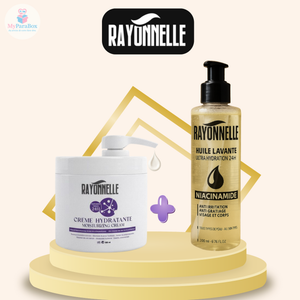RAYONNELLE – HUILE LAVANTE 200ML & CREME HYDRATANTE 350ML