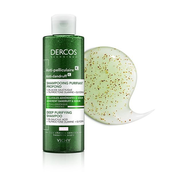Vichy Dercos Technique Anti-Pelliculaire K Shampooing Purifiant Profond 250ml