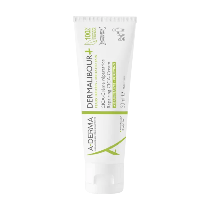 A-DERMA DERMALIBOUR+ CICA CRÈME RÉPARATRICE 50ML