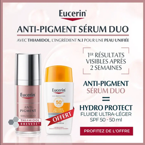 PACK EUCERIN (EUCERIN ANTI-PIGMENT SÉRUM DUO 30ML & ECRAN HYDRO PROTECT SPF 50+ 50ML)