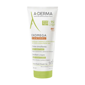 A-DERMA EXOMEGA CONTROL CRÈME ÉMOLLIENTE ANTI-DÉMANGEAISONS 200ML