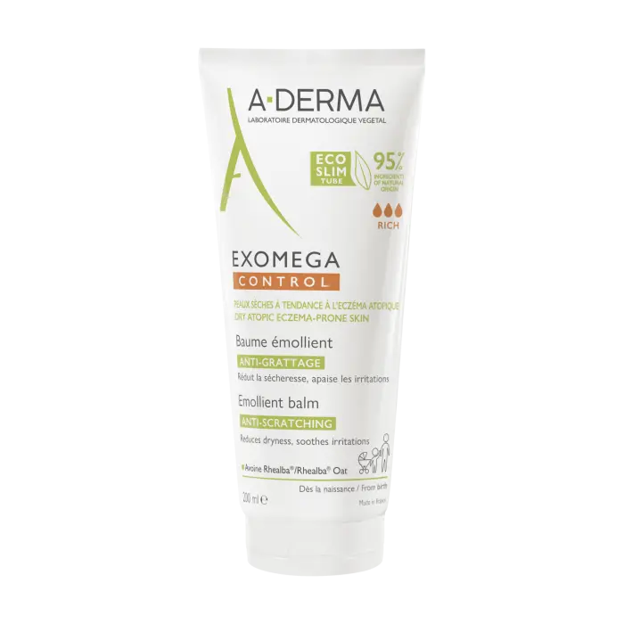A-DERMA EXOMEGA CONTROL BAUME ÉMOLLIENT ANTI-DÉMANGEAISONS 200ML