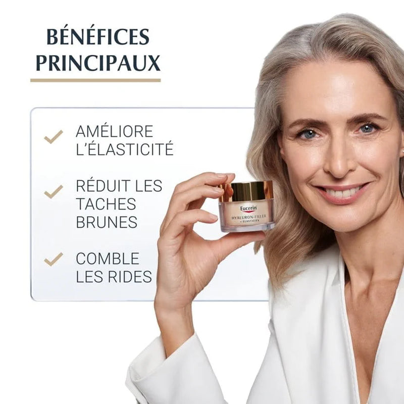 EUCERIN HYALURON FILLER ELASTICITY SOIN DE JOUR SPF15  50ML