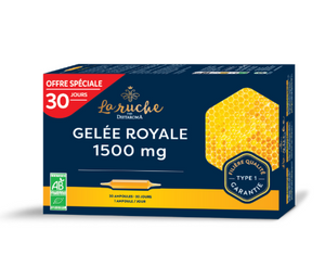 DIETAROMA LA RUCHE - GELÉE ROYALE FORTE 1500 MG 30 AMPOULES