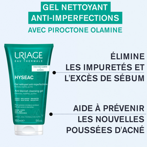 URIAGE HYSÉAC GEL NETTOYANT ANTI-IMPERFECTIONS 150ML