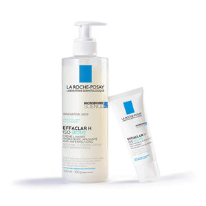 La-Roche-Posay EFFACLAR H ISO-BIOME Crème Lavante Hydratante Apaisante 390ML