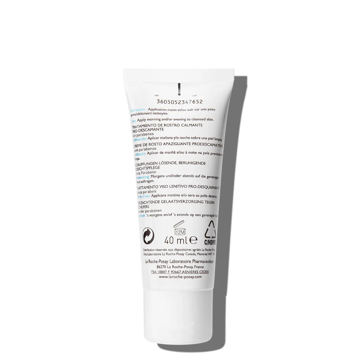 La Roche-Posay Kerium DS Crème Soin Visage Peau Sébosquameuse 40ml