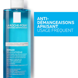 La Roche-Posay Kerium Doux Extrême Shampoing-Gel Physiologique 400ml