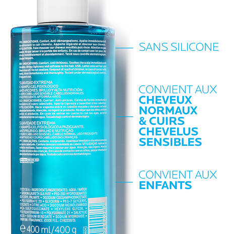 La Roche-Posay Kerium Doux Extrême Shampoing-Gel Physiologique 400ml