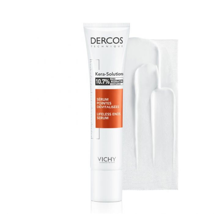 Vichy Dercos Kera-Solutions Sérum Pointes Dévitalisées Cheveux Agressés et Abîmés 40ML