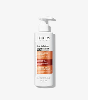 VICHY DERCOS KERA-SOLUTION SHAMPOING RECONSTITUANT CHEVEUX ABÎMÉS 250ML